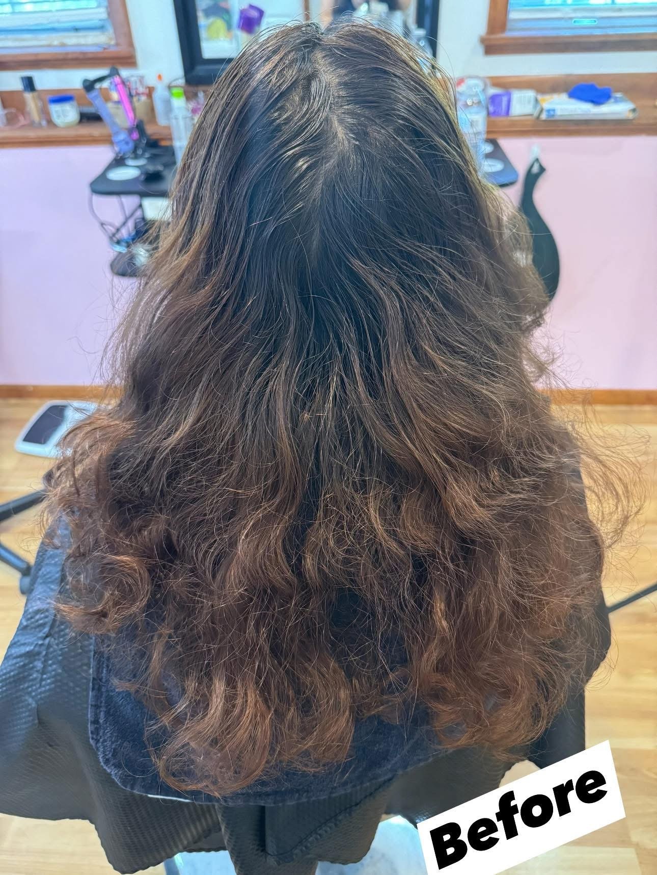 Personalized blonde — Before at MABE